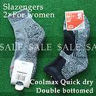 2Slazenger Coolmax Double bottom Womens Hiking Socks GB