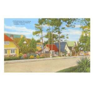  Picturesque Houses, Ocean Avenue, Carmel, California 