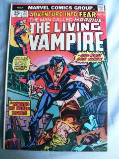 ADVENTURE INTO FEAR THE MAN CALLED MORBIUS THE LIVING VAMPIRE 23 