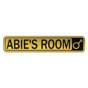   ABIE S ROOM  STREET SIGN NAME