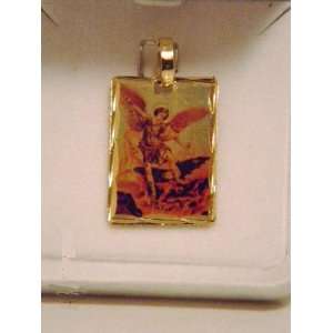  MOTHERS DAY GIFT SAINT MICHAEL ST MICHEAL PENDANT FOR 