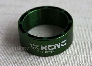 KCNC Hollow Disign Spacer Ultralight 14mm Green  