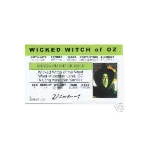  Wizard of Oz   Wicked Witch   Collector Card Everything 