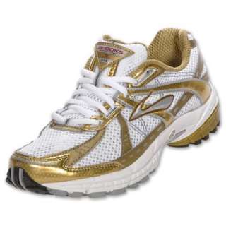 New Brooks Adrenaline GTS Running White Gold 120064 713 Womens Shoes 
