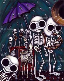 DEATH   Morbidly Adorable Tarot   a 13x19 Fantasy PRINT