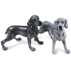  Weimaraner Handmade Salt and Pepper Shaker (5cm x 5cm 