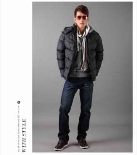 2011 Brand New Black Warm Winter Mens Clothes Coat Jacket Cotton 