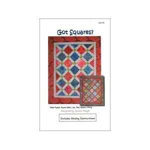  QuiltWoman Got Squares Pattern Arts, Crafts & Sewing