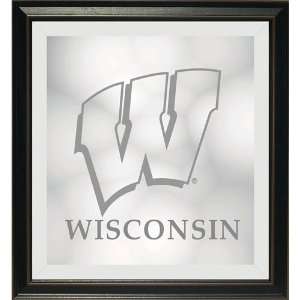  Wisconsin Badgers Framed Wall Mirror from Zameks 
