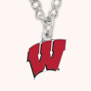  Wisconsin Badgers Official Logo Necklace 