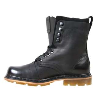   Martens Men Boots Pier Black Polished Wyoming Leather 13337001  