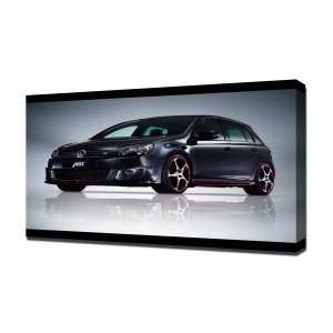 ABT Golf GTI front   Canvas Art   Framed Size 32x48   Ready To Hang