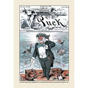 Puck Magazine The Only Democratic Presidential Candidate 12x18 Giclee 