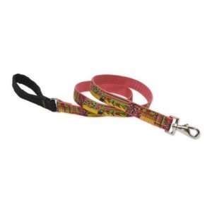   84558 1 in. Flower Patch 4 ft. Padded Handle Dog Leash