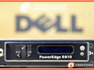   DELL POWEREDGE R810 SERVER 4 X 6 CORE E7540 2.40GHZ 256GB RAM 2 X 146G