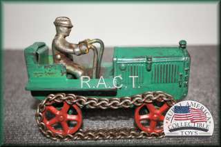 Arcade 268 Caterpillar Tractor with Chain Treads 1931  