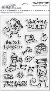 Stampendous  Clear Stamps  School for Changito #2690  