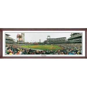  Philadelphia Phillies   First Pitch   Framed Panoramic 