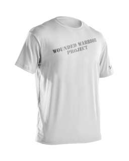 UNDER ARMOUR HEATGEAR WWP WOUNDED WARRIOR PROJECT GREY  