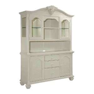  China Cabinet by Broyhill   White Finish (4024 565R 