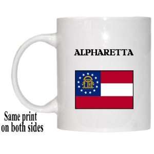    US State Flag   ALPHARETTA, Georgia (GA) Mug 