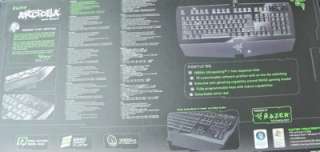 Razer Arctosa USB Gaming PC Keyboard Sliver Edition  