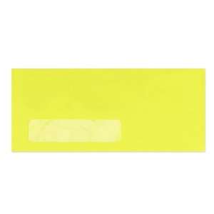 10 Window Envelopes (4 1/8 x 9 1/2)   Pack of 2,000   Electric Yellow