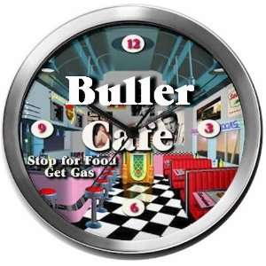  BULLER 14 Inch Cafe Metal Clock Quartz Movement Kitchen 