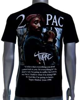 2Pac Tupac T Shirt Gang Los Angeles Rock Rap Guns Money Sze M  
