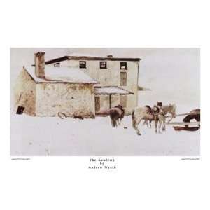  The Academy, 1974 Finest LAMINATED Print Andrew Wyeth 