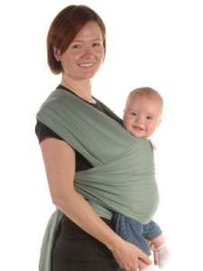 NEW Moby Wrap Baby Carrier/Wrap/Sling MOSS Free US Ship  
