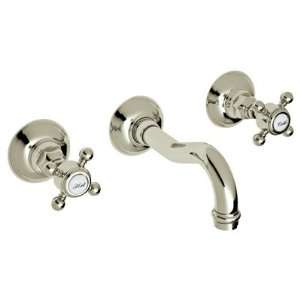  Rohl A1477XMSTN 2 Satin Nickel Acqui Acqui Double Handle 