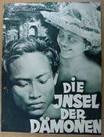 INSERL DER DAMONEN 1933 German Movie Program  