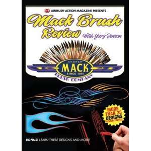   D1GJ04 MACK BRUSH DVD AIR BRUSH ACTION VIDEOS Arts, Crafts & Sewing