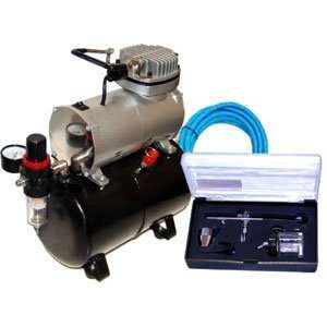   DUAL ACTION AIRBRUSH Tank Compressor Art Craft Arts, Crafts & Sewing