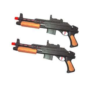  B/o Dual Pump Action Shotgun Machine Guns Toys & Games