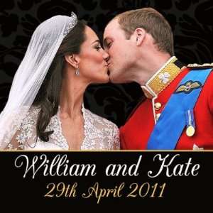  William and Kate the Royal Wedding Kiss Fridge Magnets 