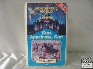 The Wonderful World of Disney   Run, Appaloosa, Run VHS  