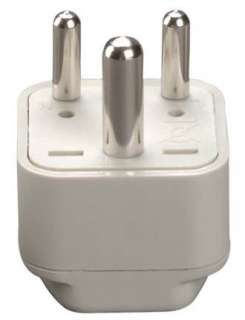  Grounded Adapter Plug America to India Middle East GUF CE 
