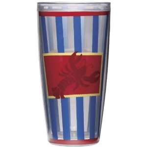 Fresh Catch Red Lobster Insulated Tumblers 24 oz S/4  