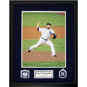   New York Yankees In The Game Unsigned Dirt Collage