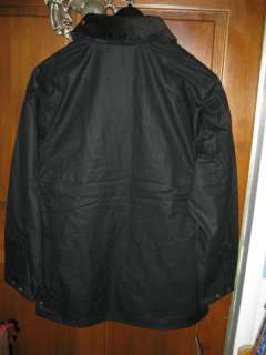 AUTHENTIC OUTBACK TRADING CO MENS BLACK OUTDOORSMAN HUNTER OILSKIN 
