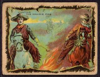 Fighting the Fire ~Hamilton Gum Cowboy Series 1930s  