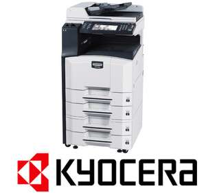 Kyocera KM 3060 w/feeder, finisher, bank, print, scan   187k copies 
