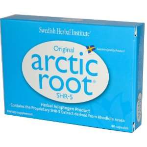  Original Arctic Root Rhodiola Rosea, SHR 5, 40 Capsules 