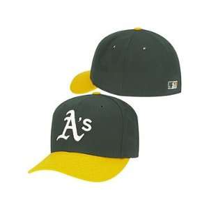 Oakland Athletics (Home) Authentic MLB On Field Exact Fit Baseball Cap 