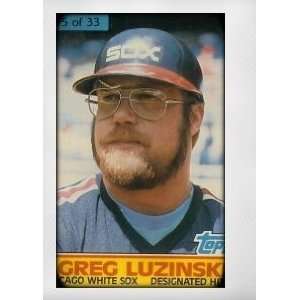  1984 Topps Cereal Series #5 Greg Luzinski 