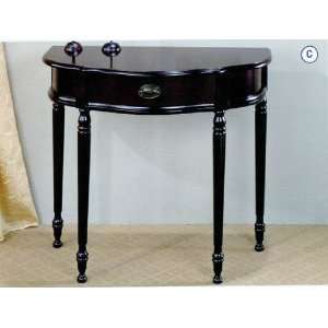 Coaster Traditional Entry Way Console Table/Hall Table, Cherry Finish 