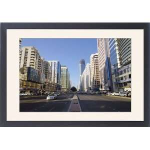   Street (Hamdan Street), Abu Dhabi, United Arab Framed Prints Home
