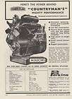 Vintage 1960 PERKINS MEADOWS ENGINE Advertisement CHAMBERLAIN 